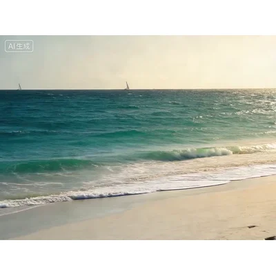 动态-海浪沙滩